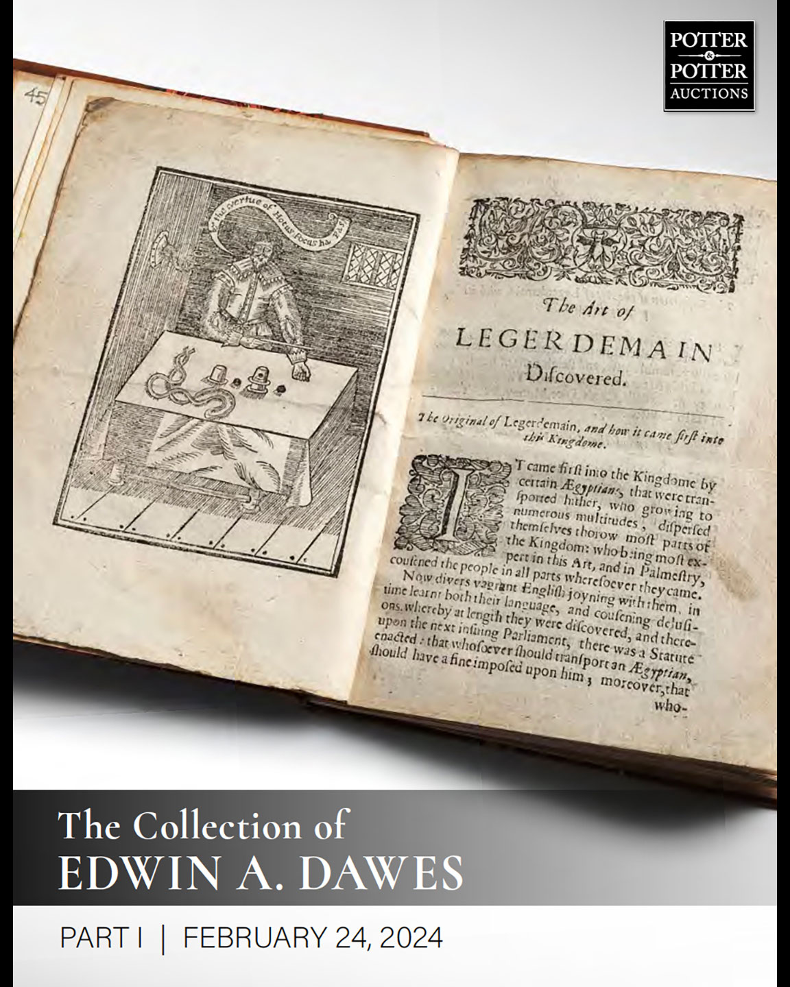 Potter auction catalogs