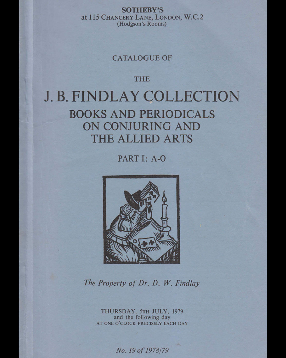 Findlay auction catalogs