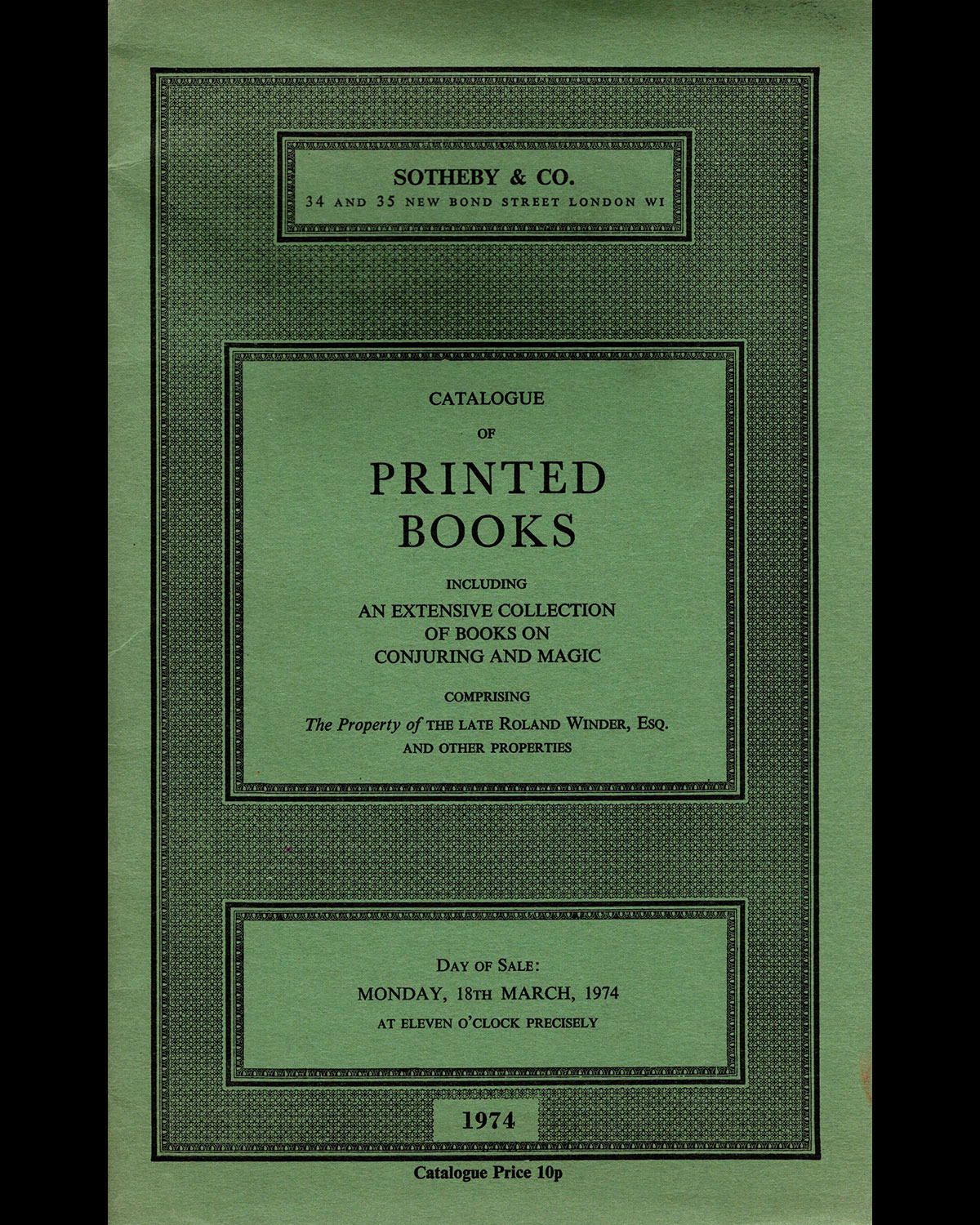 Sotheby auction catalogs